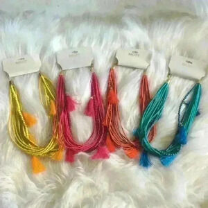 ⚡️ 3 for $20 ⚡️Shell Beaded Tassel Necklace